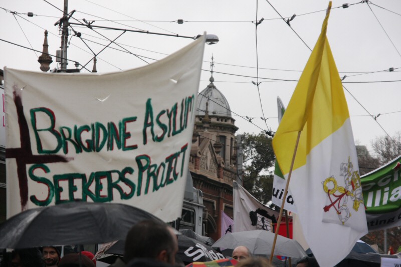 brigidine asylum seekers protest