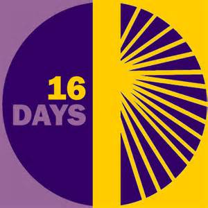 16 days Campaign  Against Gender-based Violence.