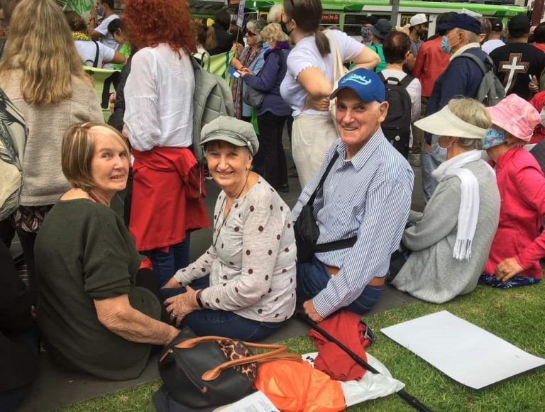 Melbourne March for Refugees Brigidine Sisters